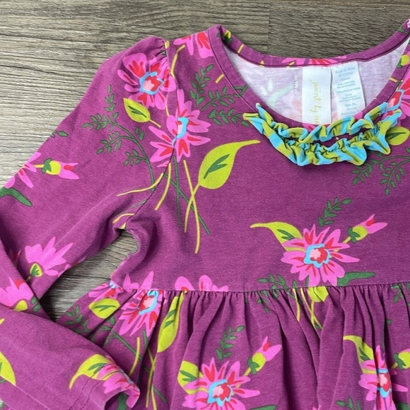 Matilda Jane Floral Blossom Lap Dress Paint by Numbers Girls Size 2 - Picture 3 of 6